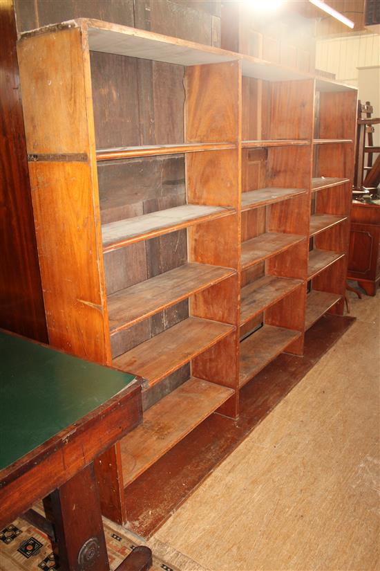 Large set of shelves